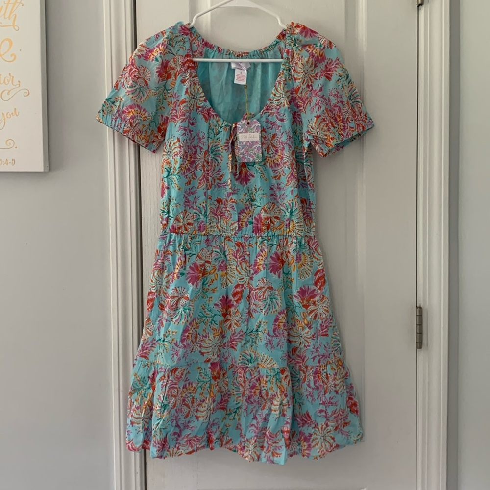NWT Stella Parker Women's‎ Colorful Floral Print Mini Dress